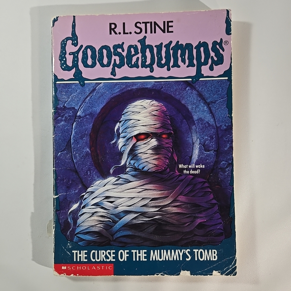 Goosebumps 'The Curse of the Mummy's Tomb' Book